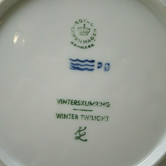 Owl 1974 Royal Copenhagen Collector Plate - Picture 5 of 8